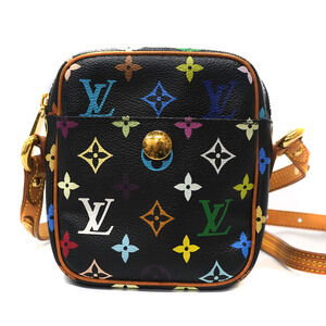 Louis Vuitton Rift Shoulder Bag Multicolor Noir Black LV